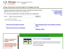 Tablet Screenshot of lsblogs.com